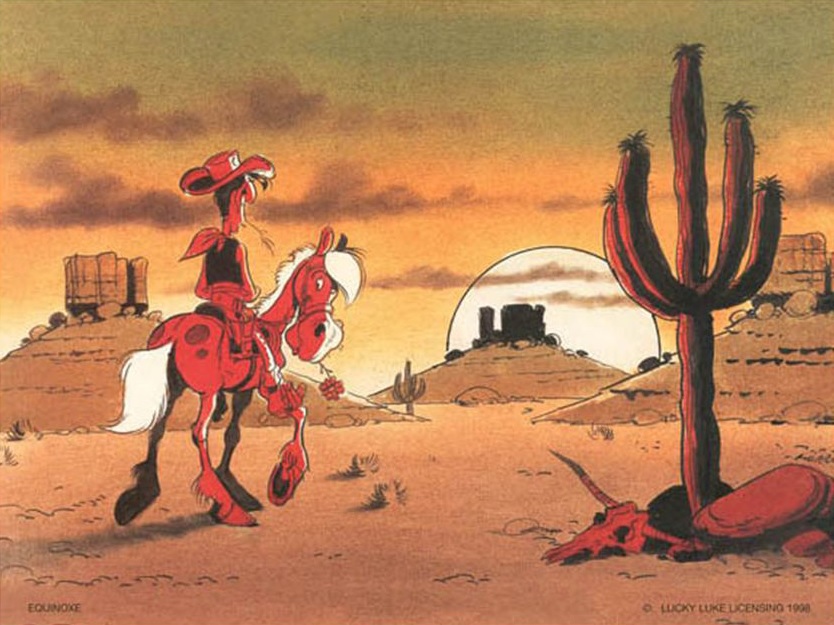 Lucky Luke - Morris - Monument Valley